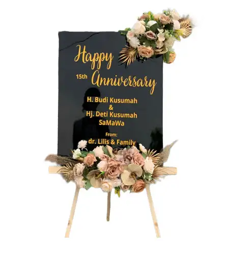 Papan Bunga Akrilik Sumbersari Butuh