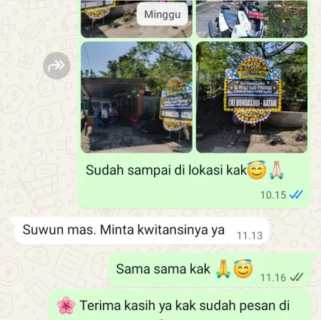 Pengiriman Papan Bunga Duka Sumbersari Butuh