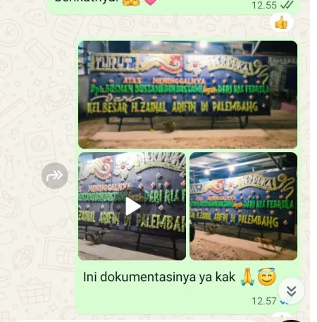 Pengiriman Papan Bunga Duka Sumbersari Butuh