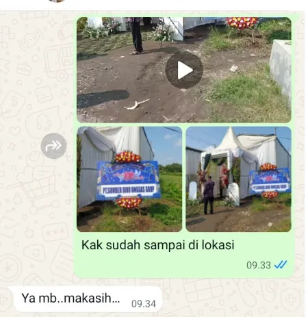 Pengiriman Karangan Bunga Sumbersari Butuh