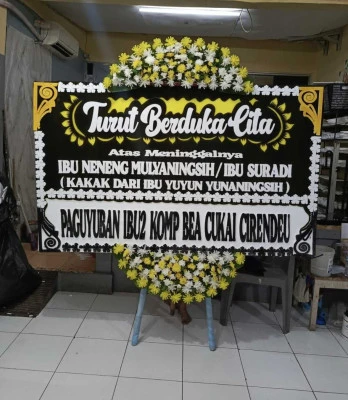 Papan Bunga di Sumbersari Butuh