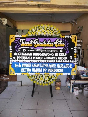 Papan Bunga di Sumbersari Butuh